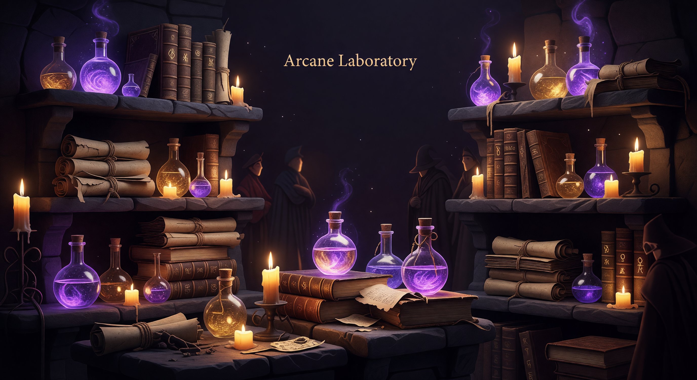 AtlanticNote wizard laboratory interior